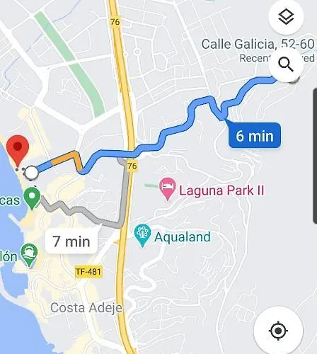 With A Serene Ocean And Mountain View Daire Costa Adeje